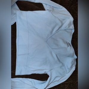 cropped tight long sleeve